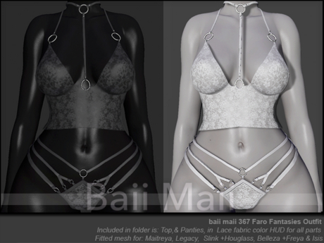 Second Life Marketplace - Lingerie baii maii 367 Lingerie Underwear